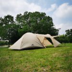 Camping Aluminum Pole Anti-Heavy Rain Water Family Tent Outdoor Equipment - Image 3