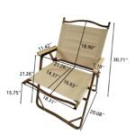 Comfortable Foldable Portable Chair - Image 3