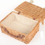 Wicker Storage Box Picnic Picnic Basket - Image 3