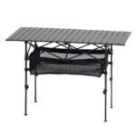 Folding Portable Camping Table Aluminum Outdoor Picnic Roll Up Table Storage Bag - Image 4