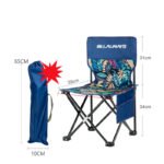 Outdoor Folding Chair Portable Camping Equipment Backrest - Image 3