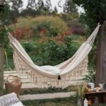 Large 2 Person Hammock Boho Style Brazilian Macrame Fringed Deluxe Double Hammock Net Swing Chair Indoor Hanging Swing - Image 2