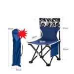 Outdoor Folding Chair Portable Camping Equipment Backrest - Image 10