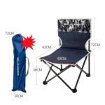 Outdoor Folding Chair Portable Camping Equipment Backrest - Image 8