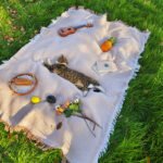 Picnic Mat Linen Tablecloth Cover Blanket - Image 3