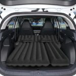 Air Mattress For SUV, Inflatable Car Air Mattress For Camping, Flocking Car Bed With Air Pump & 2 Pillows, Portable Sleeping Pad Mattress, With Phone And Cup Holder