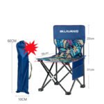 Outdoor Folding Chair Portable Camping Equipment Backrest - Image 4