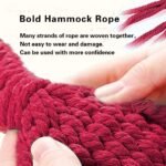 Camping Hammock Balance Hammock Travel Beach Trekking Hammock - Image 4