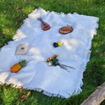 Picnic Mat Linen Tablecloth Cover Blanket - Image 8