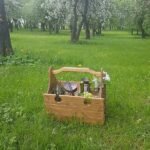 Convertible Folding Picnic Basket Tables - Image 6