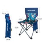 Outdoor Folding Chair Portable Camping Equipment Backrest - Image 9